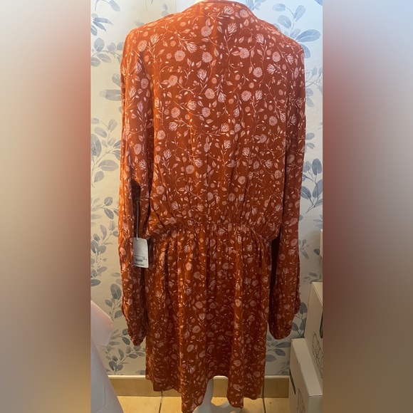 a.n.a Women’s Casual Floral Dress Plus Size XXL. New w tag - Picture 2 of 10